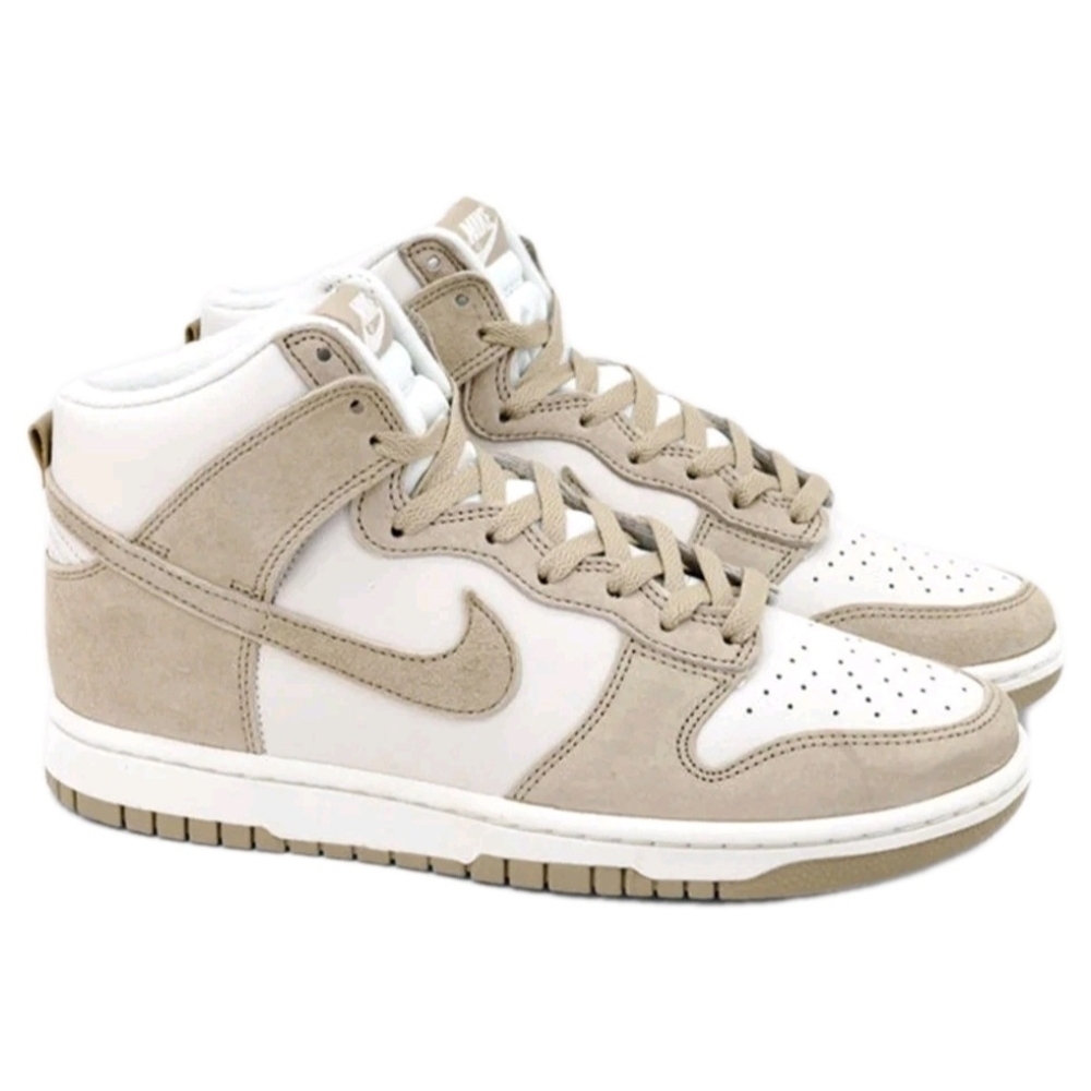 Nike Dunk Hi Retro PRM "Tan Suede" sneakers US Men's Size 10